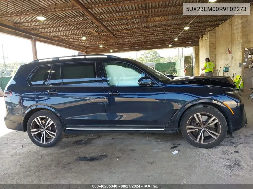 5UX23EM00R9T02273 2024 BMW X7 xDrive40I