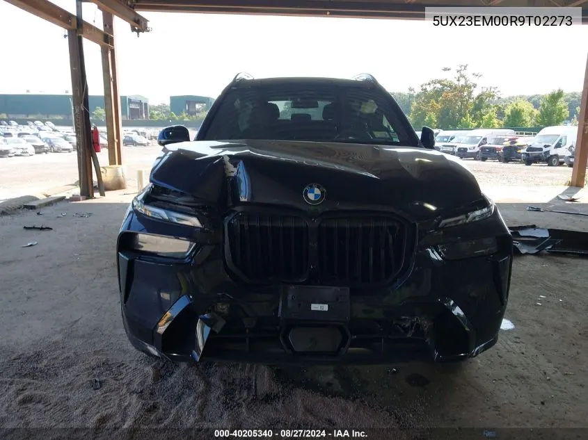 2024 BMW X7 xDrive40I VIN: 5UX23EM00R9T02273 Lot: 40205340