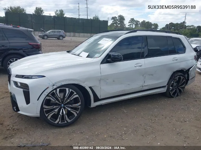 5UX33EM05R9S39188 2024 BMW X7 M60I