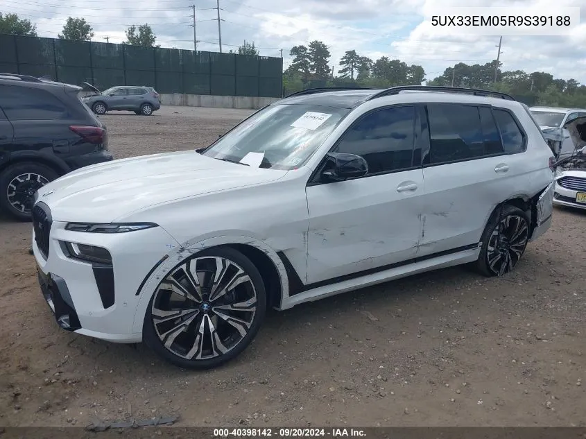 5UX33EM05R9S39188 2024 BMW X7 M60I