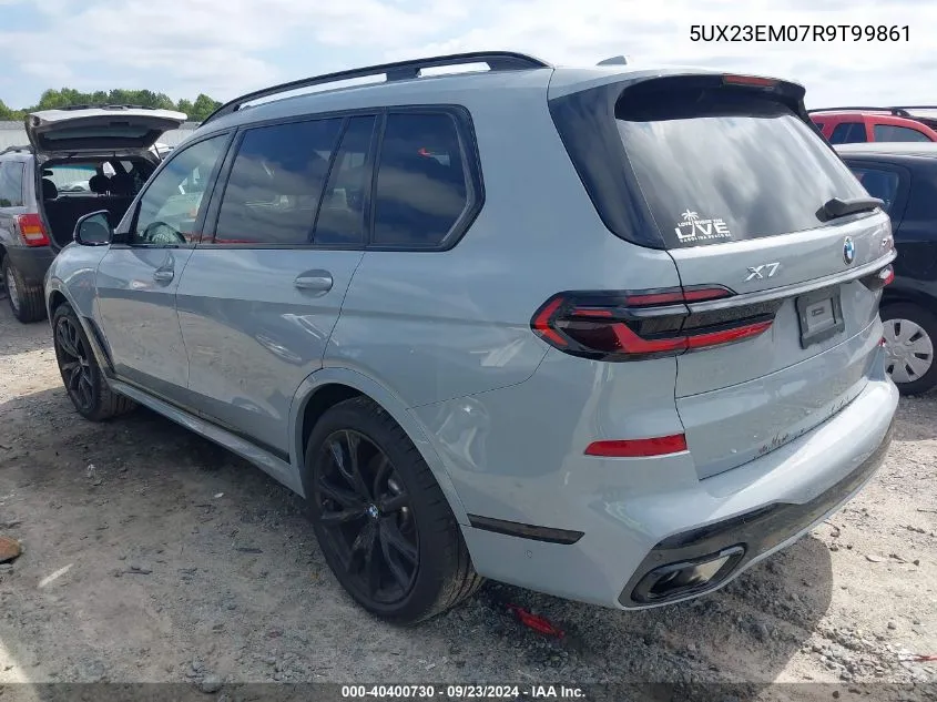 5UX23EM07R9T99861 2024 BMW X7 xDrive40I