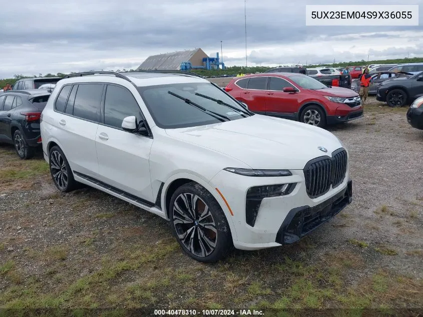 2025 BMW X7 xDrive40I VIN: 5UX23EM04S9X36055 Lot: 40478310