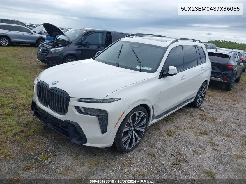 2025 BMW X7 xDrive40I VIN: 5UX23EM04S9X36055 Lot: 40478310