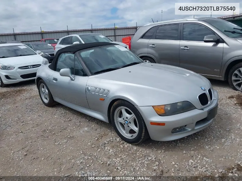 4USCH7320TLB75540 1996 BMW Z3 1.9