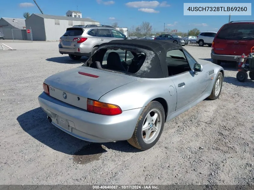 4USCH7328TLB69260 1996 BMW Z3 1.9