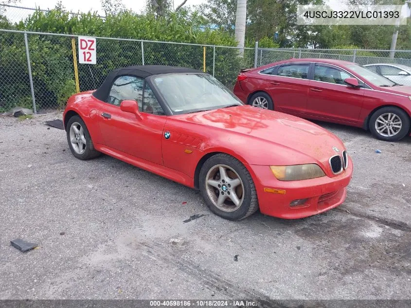 4USCJ3322VLC01393 1997 BMW Z3 2.8L