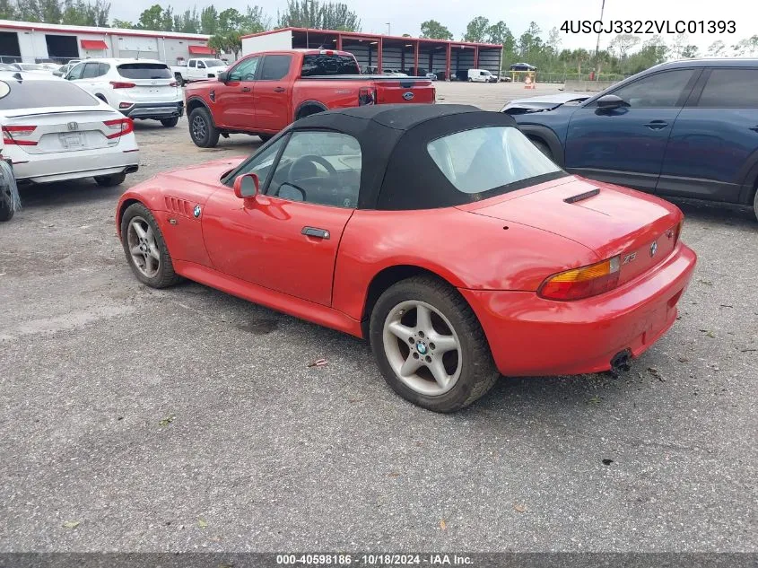 4USCJ3322VLC01393 1997 BMW Z3 2.8L