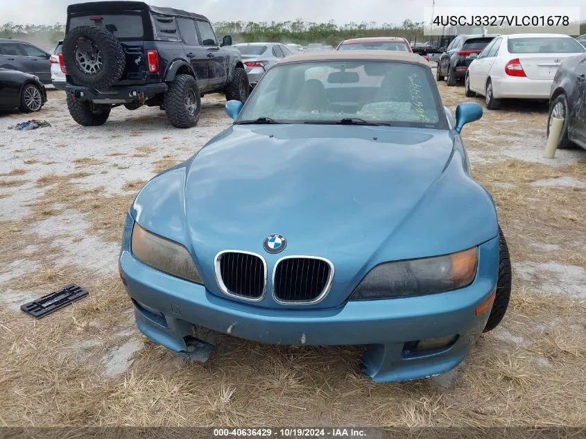 4USCJ3327VLC01678 1997 BMW Z3 2.8