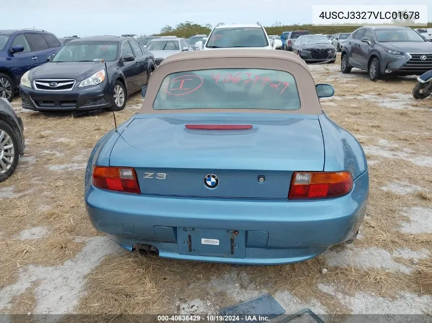 4USCJ3327VLC01678 1997 BMW Z3 2.8