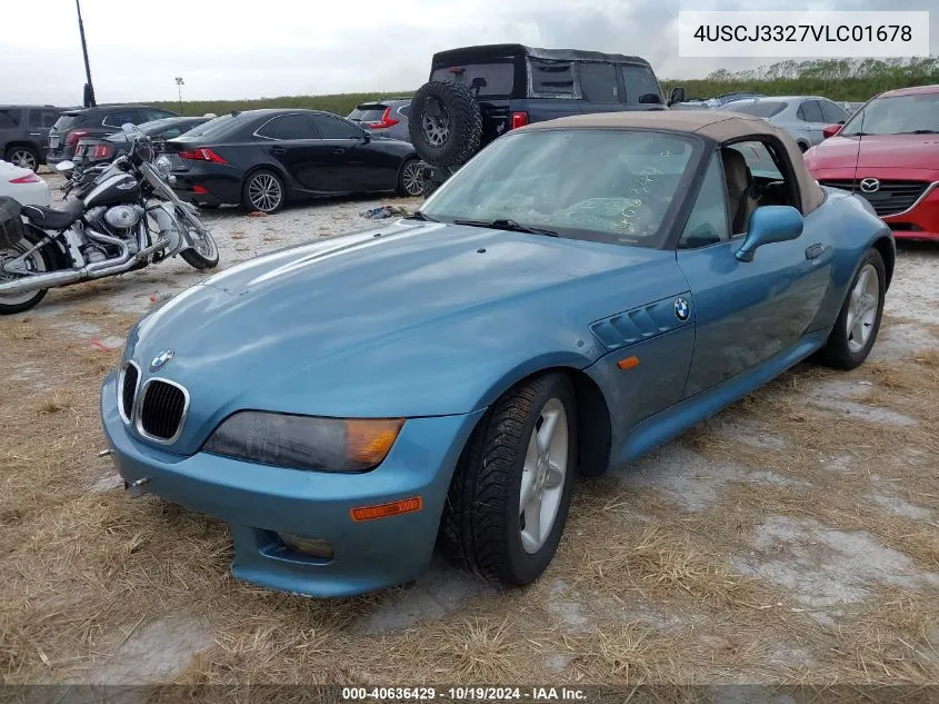 4USCJ3327VLC01678 1997 BMW Z3 2.8