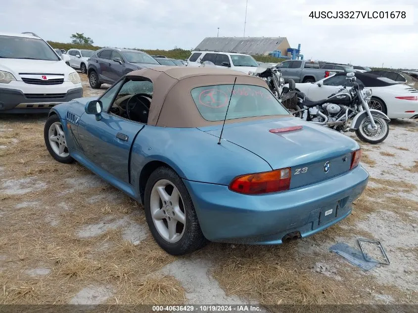 4USCJ3327VLC01678 1997 BMW Z3 2.8