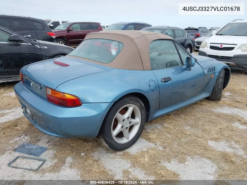 4USCJ3327VLC01678 1997 BMW Z3 2.8