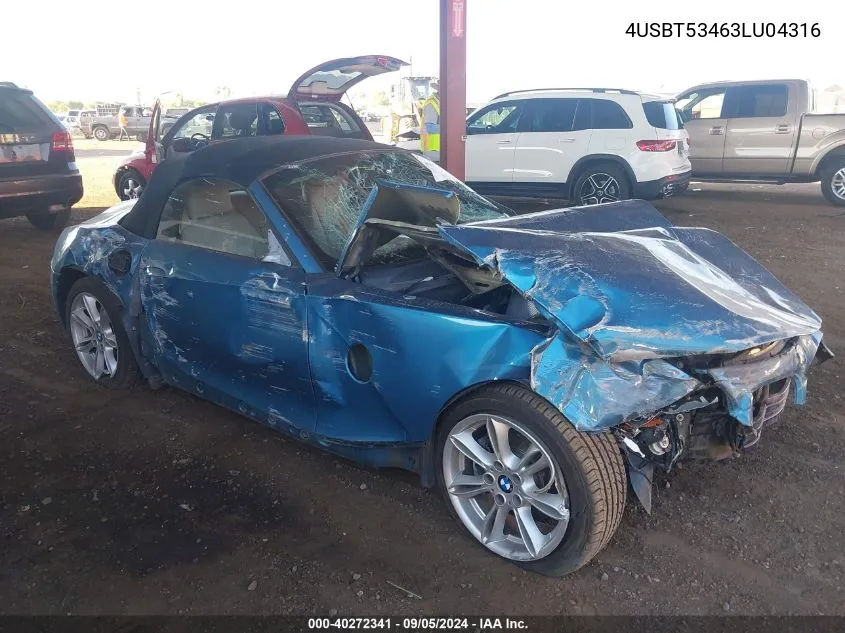 4USBT53463LU04316 2003 BMW Z4 3.0