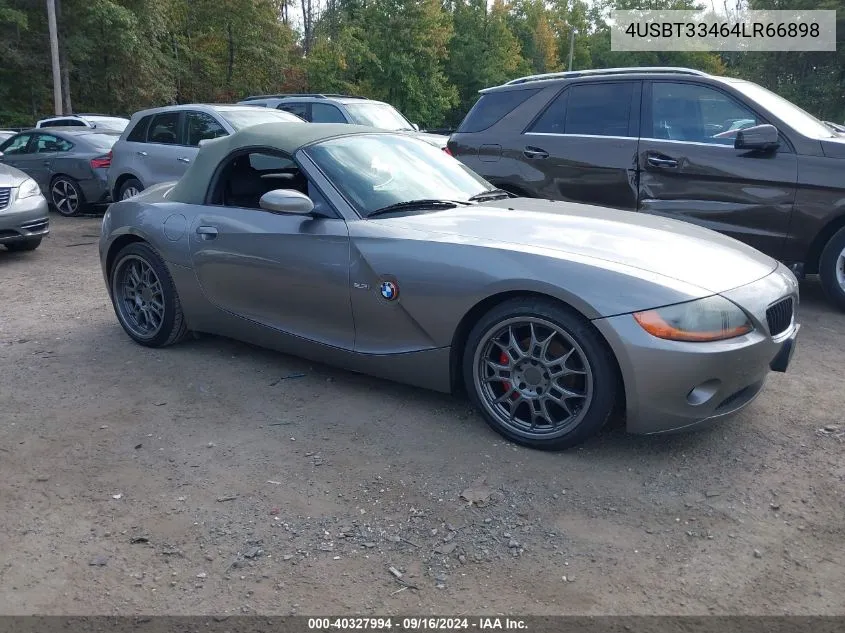 2004 BMW Z4 2.5 VIN: 4USBT33464LR66898 Lot: 40327994