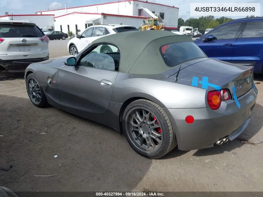 2004 BMW Z4 2.5 VIN: 4USBT33464LR66898 Lot: 40327994