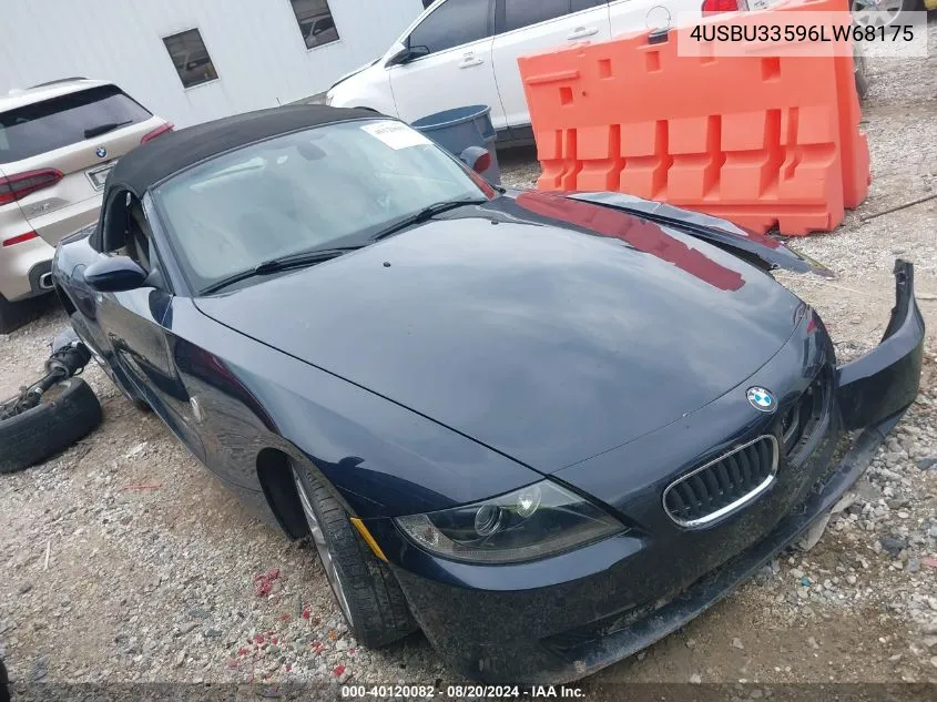 2006 BMW Z4 3.0I VIN: 4USBU33596LW68175 Lot: 40120082