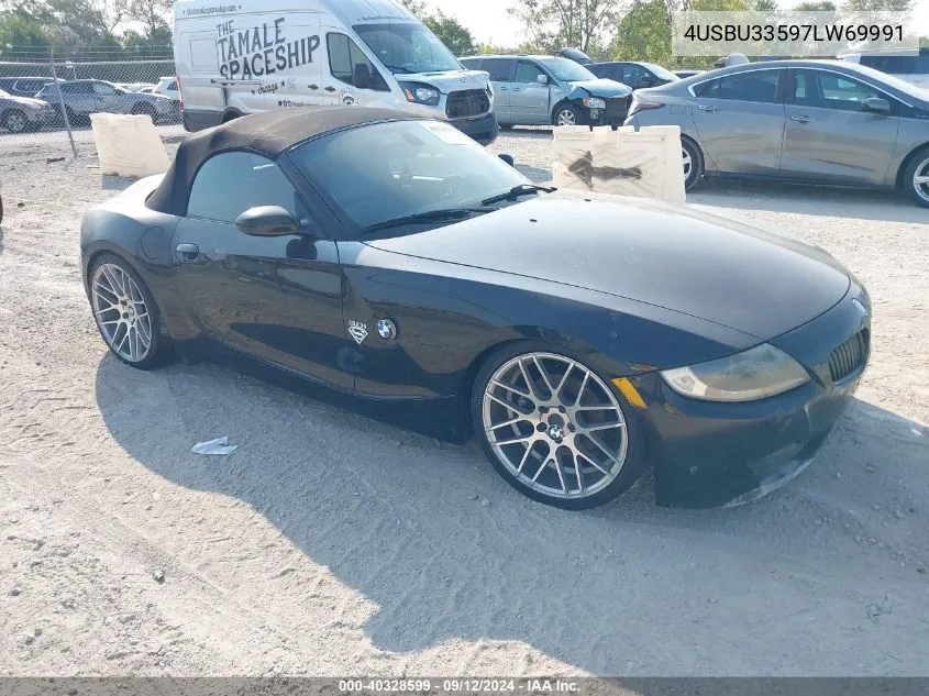 4USBU33597LW69991 2007 BMW Z4 3.0I