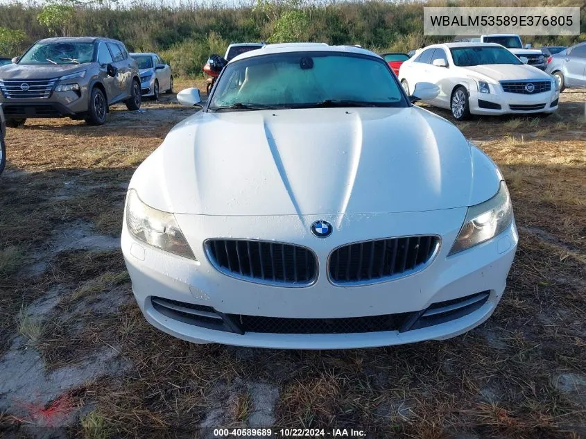 2009 BMW Z4 Sdrive30I VIN: WBALM53589E376805 Lot: 40589689