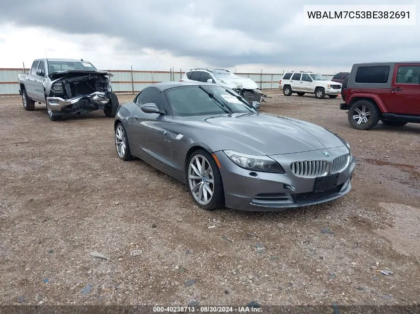 2011 BMW Z4 Sdrive35I VIN: WBALM7C53BE382691 Lot: 40238713