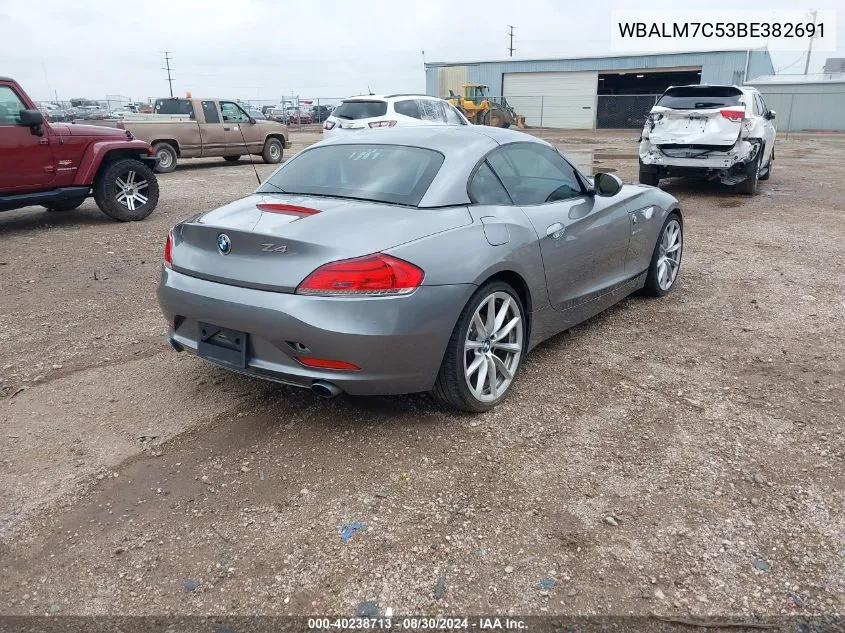 WBALM7C53BE382691 2011 BMW Z4 Sdrive35I