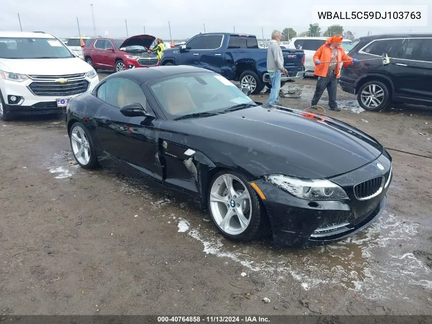 WBALL5C59DJ103763 2013 BMW Z4 Sdrive28I