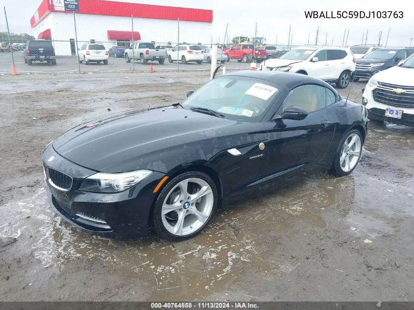 WBALL5C59DJ103763 2013 BMW Z4 Sdrive28I