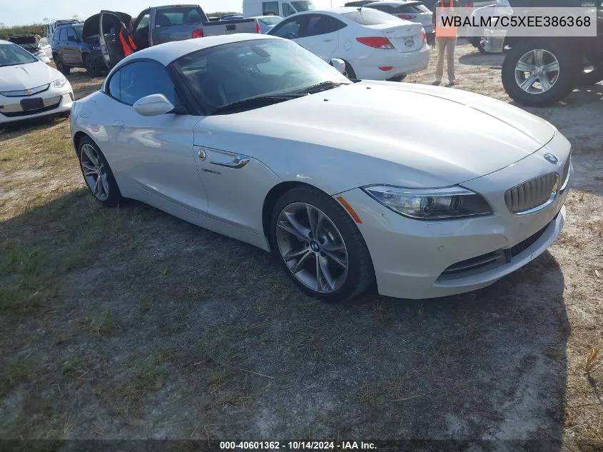 2014 BMW Z4 Sdrive35I VIN: WBALM7C5XEE386368 Lot: 40601362