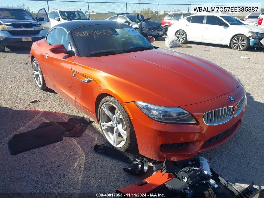 2014 BMW Z4 Sdrive35I VIN: WBALM7C57EE385887 Lot: 40817053