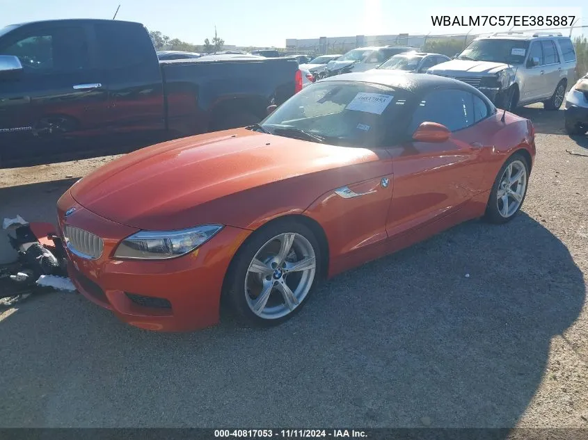 2014 BMW Z4 Sdrive35I VIN: WBALM7C57EE385887 Lot: 40817053