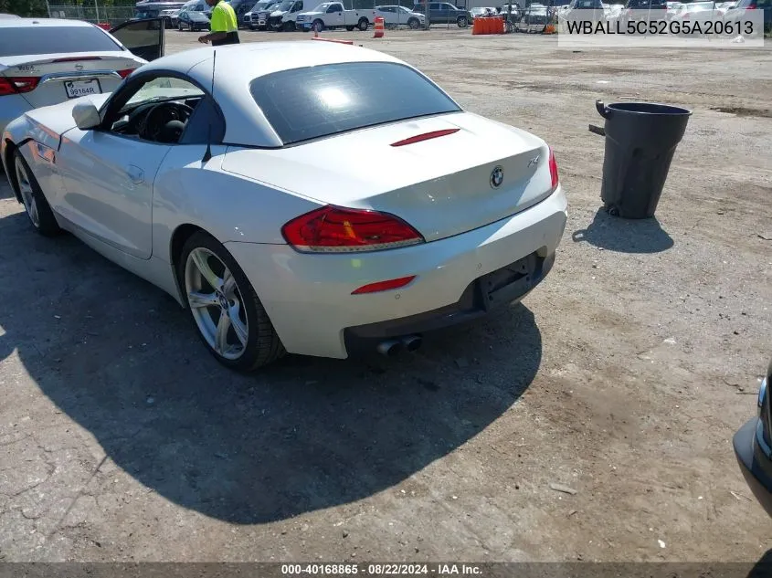 WBALL5C52G5A20613 2016 BMW Z4 Sdrive28I