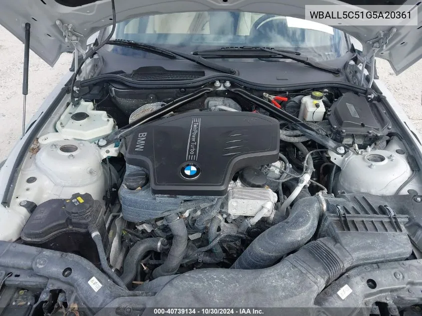 WBALL5C51G5A20361 2016 BMW Z4 Sdrive28I