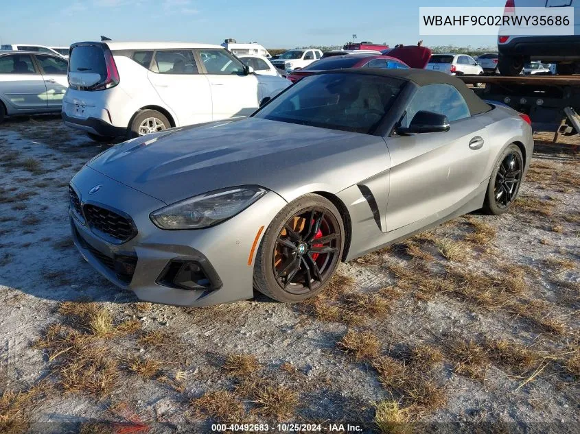 2024 BMW Z4 M40I VIN: WBAHF9C02RWY35686 Lot: 40492683