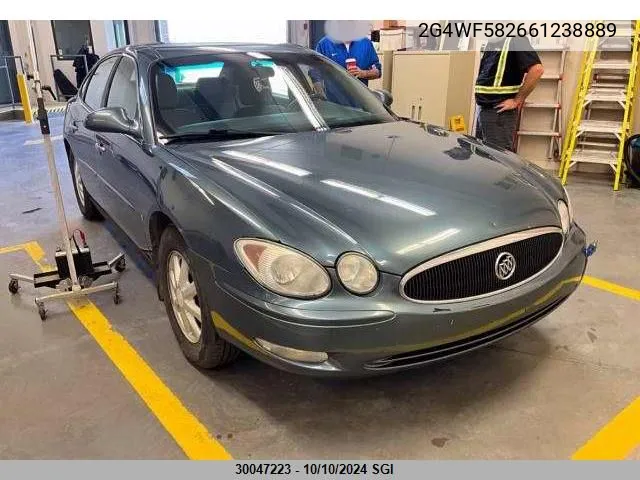 2006 Buick Allure Cx VIN: 2G4WF582661238889 Lot: 30047223