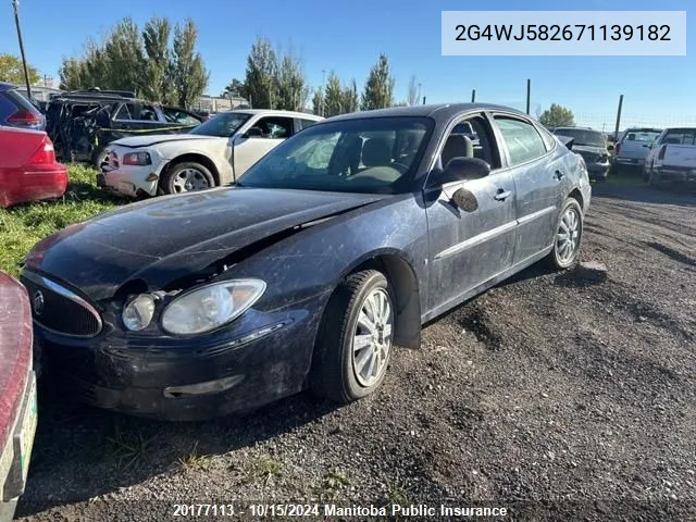 2007 Buick Allure Cxl VIN: 2G4WJ582671139182 Lot: 20177113