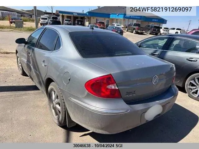 2009 Buick Allure Cx VIN: 2G4WF582191269097 Lot: 30046638