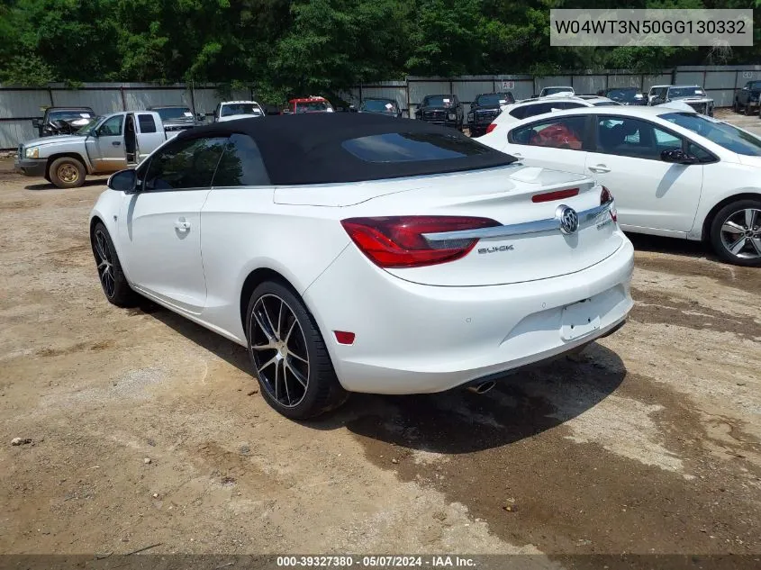 W04WT3N50GG130332 2016 Buick Cascada Premium