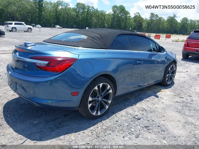 W04WT3N55GG058625 2016 Buick Cascada Premium