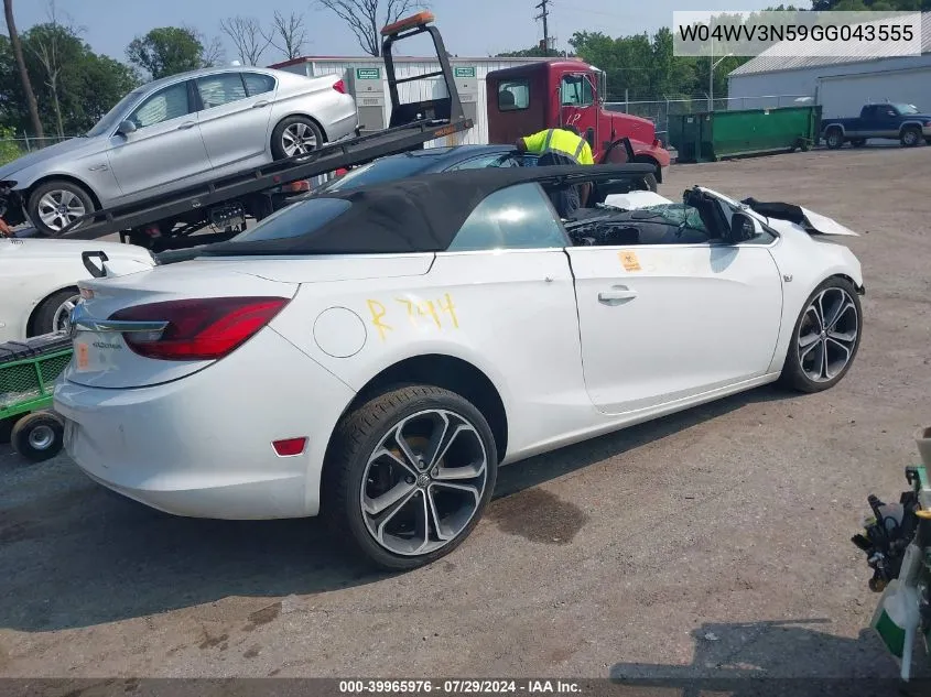 W04WV3N59GG043555 2016 Buick Cascada