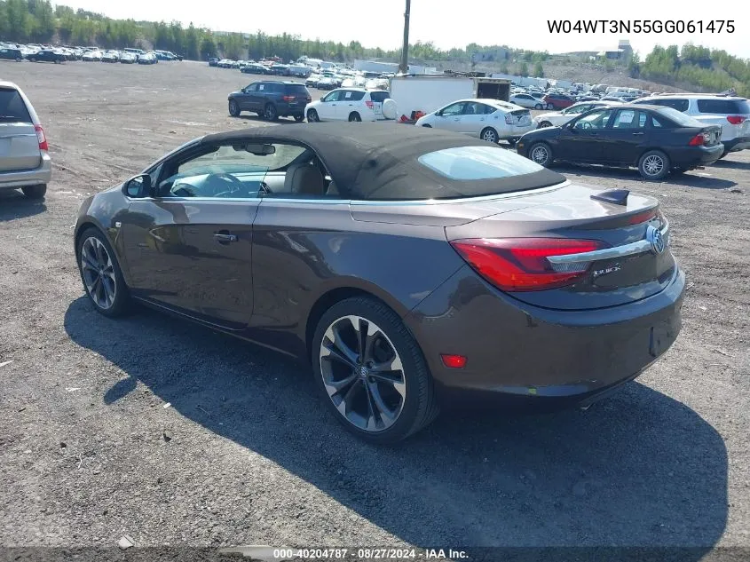 W04WT3N55GG061475 2016 Buick Cascada Premium