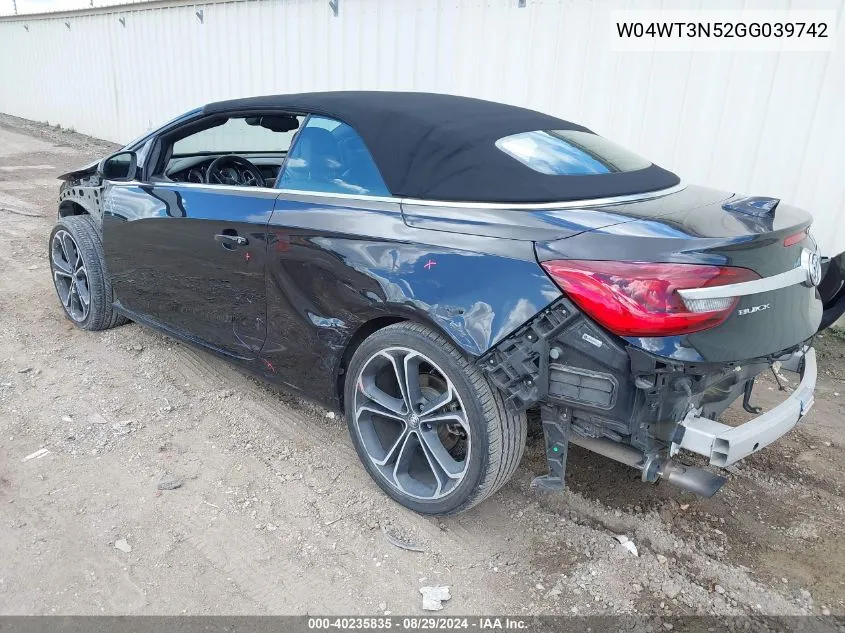 W04WT3N52GG039742 2016 Buick Cascada Premium