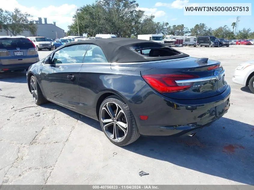 W04WT3N50GG057513 2016 Buick Cascada Premium