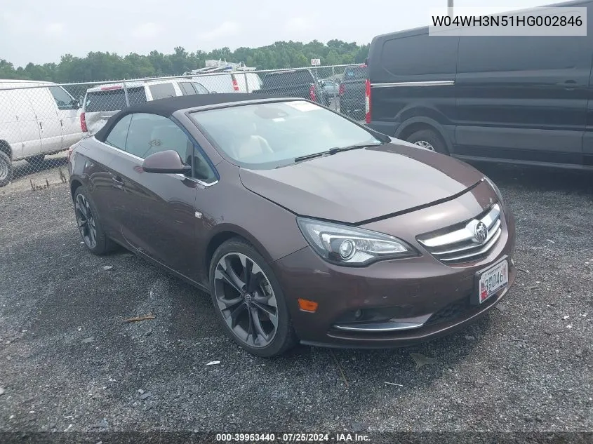 W04WH3N51HG002846 2017 Buick Cascada Premium