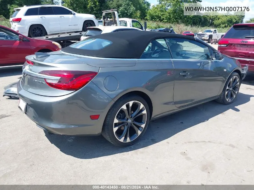 2017 Buick Cascada Premium VIN: W04WH3N57HG007176 Lot: 40143450