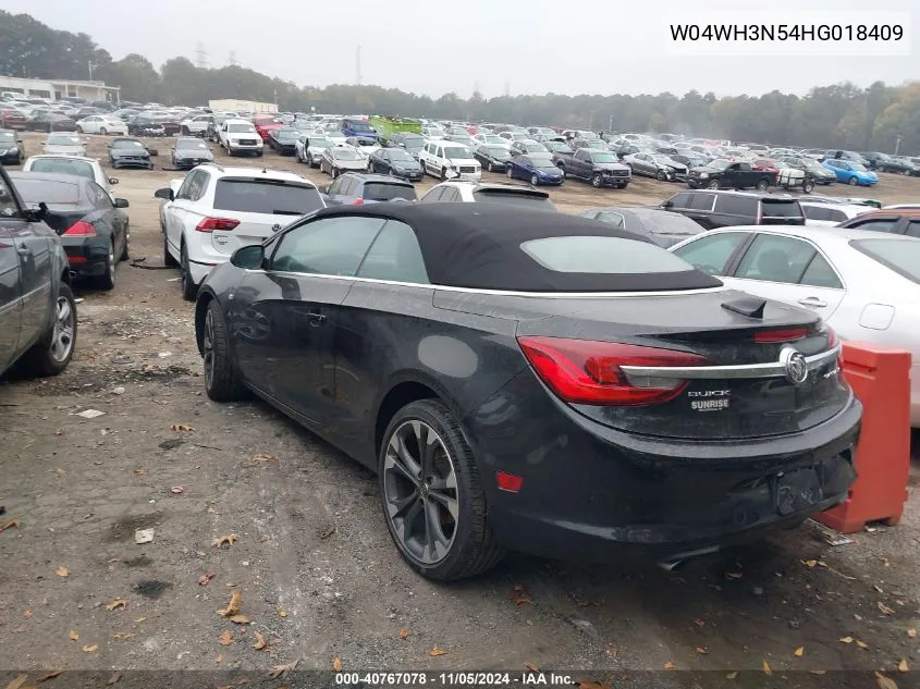 2017 Buick Cascada Premium VIN: W04WH3N54HG018409 Lot: 40767078