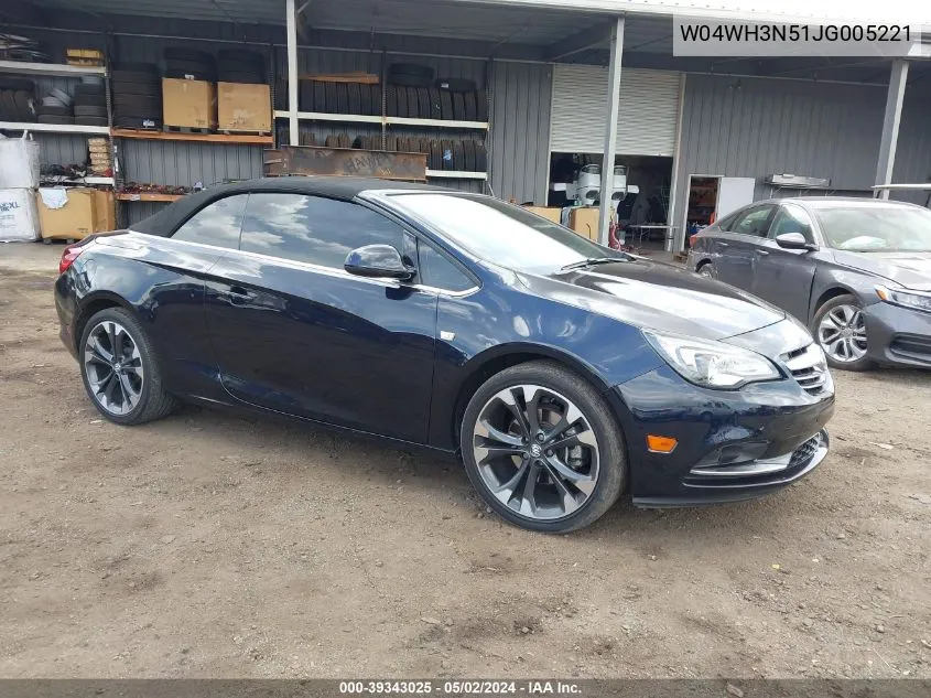 W04WH3N51JG005221 2018 Buick Cascada Premium