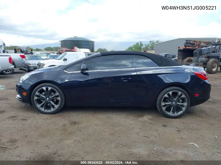 W04WH3N51JG005221 2018 Buick Cascada Premium