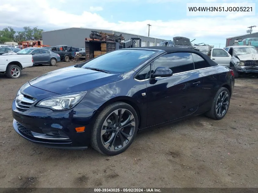 W04WH3N51JG005221 2018 Buick Cascada Premium