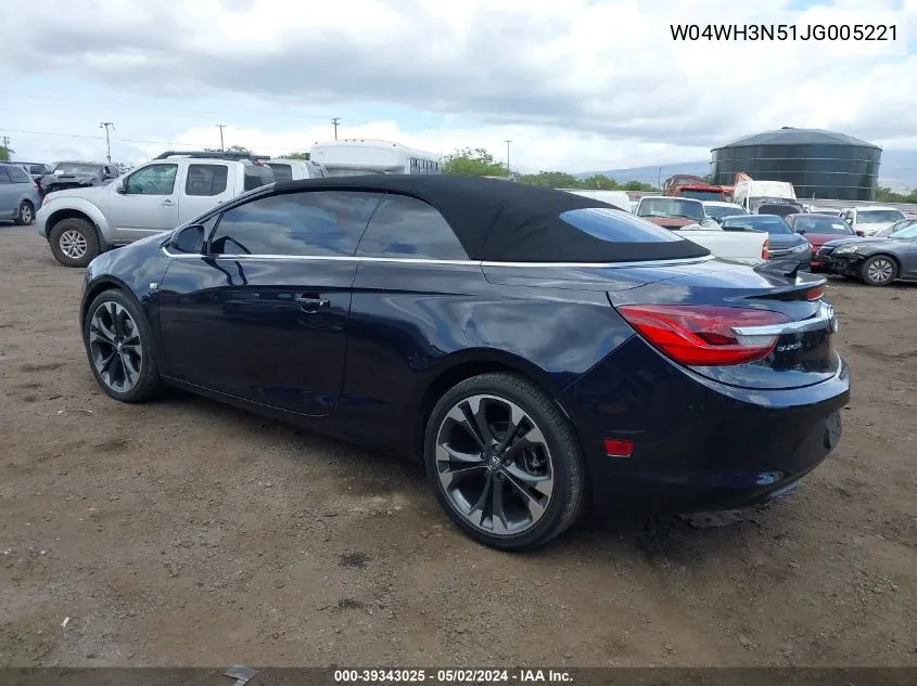 W04WH3N51JG005221 2018 Buick Cascada Premium