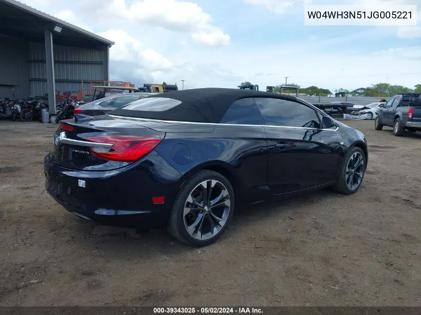 W04WH3N51JG005221 2018 Buick Cascada Premium