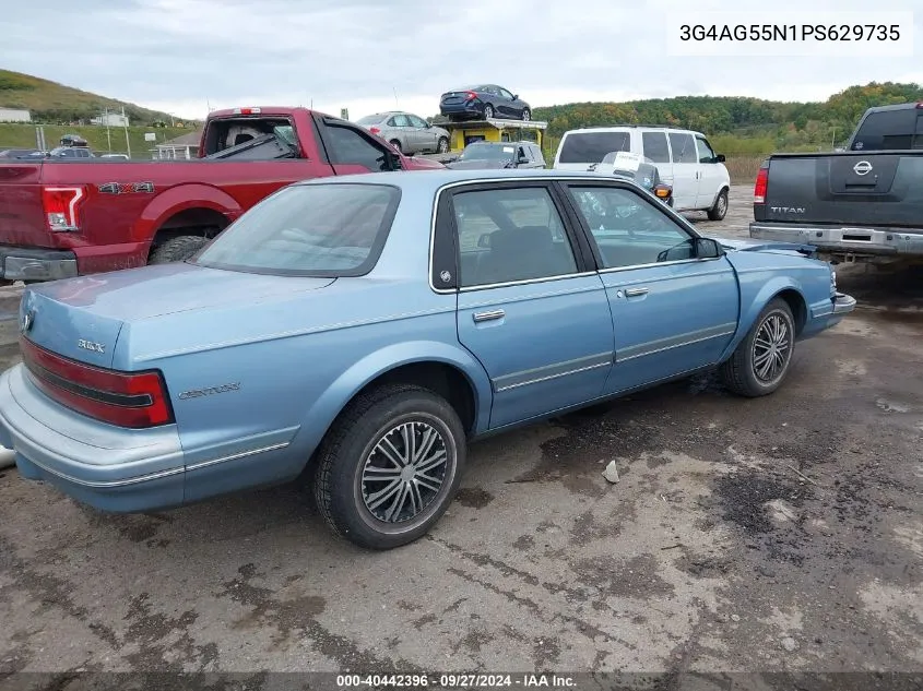 1993 Buick Century Special VIN: 3G4AG55N1PS629735 Lot: 40442396